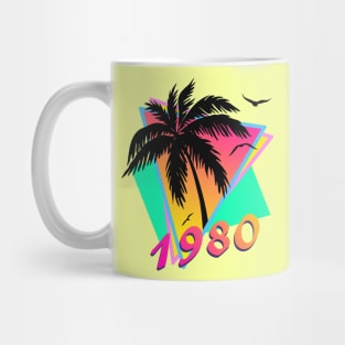 1980 Tropical Sunset Mug